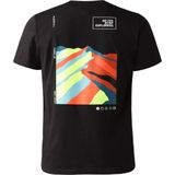 The North Face NF0A55EF M Foundation Graphic Tee S Erkek T-Shirt - Siyah