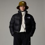 The North Face NF0A5GGEKX71 Siyah W Nuptse Short Kadın Outdoor Mont