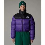 The North Face NF0A5GGES961-001 Mor W Nuptse Short Jacket Kadın Mont