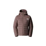 The North Face NF0A7UK5EFU1FV21 Belleview Stretch Down Hoodie Kahverengi Kadın Mont