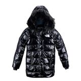 The North Face NF0A7UNCJK3 Siyah Jr North Down Long Kız Çocuk Mont