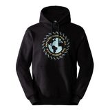 The North Face NF0A8121OBT1 Brand Proud Siyah Kapüşonlu Erkek Hoodie