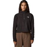 The North Face NF0A855N4H01 Siyah 100 Glacier Cropped Kadın Outdoor Polar