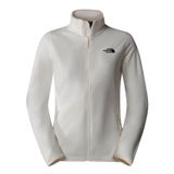 The North Face NF0A855O4HP1 W 100 Glacier FZ Krem Kadın Outdoor Ceketi