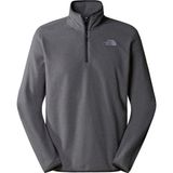 The North Face NF0A855W4HJ1 Gri M 100 Glacier 1/4 Zip Erkek Polar Sweatshirt