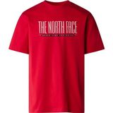 The North Face NF0A87E76821 Kırmızı Erkek T-shirt