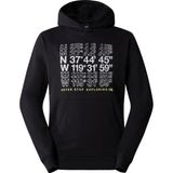 The North Face NF0A87EAJK31 M SS24 Coordinates Siyah Hoodie Erkek Sweatshirt
