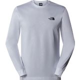 The North Face NF0A87NNFN41 L-S Box Nse Beyaz Erkek T-shirt