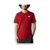 The North Face Nf0a87np M S/s Box Nse Tee Kırmızı Erkek T-shirt