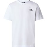 The North Face NF0A87NPFN41 M S-S Redbox Tee Beyaz Erkek T-shirt