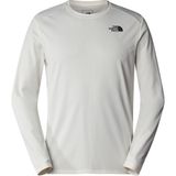 The North Face NF0A87TVQLI1 M Shadow Ls Beyaz Erkek T-shirt