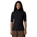 The North Face NF0A89C3JK31 Siyah W S/s Mock Neck Slim Tee Kadın Outdoor Tişörtü