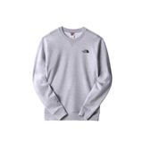 The North Face NF0A89FBDYY1 Sımple Dome Crew Gri Erkek Sweatshirt