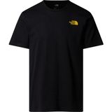 The North Face NF0A89FRAGG1-M Ss Collage Tee Sarı Bisiklet Yaka Regular Fit Düz Erkek T-Shirt - XS