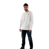 The North Face NF0A8A6FFN41 L-S Easy Beyaz Erkek T-shirt
