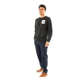 The North Face NF0A8A6PJK31 Siyah M L/s Fine Tee Erkek Outdoor Tişörtü