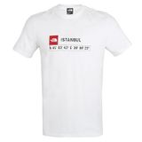 The North Face NF0A8B4KFN41 M S/S Gps Tee İstanbul Beyaz Erkek T-shirt