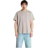 The North Face NF0A8B6K M Evolution Box Nse Regular Sleeve Gri Erkek T-Shirt - XL