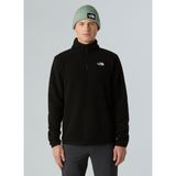 The North Face NF0A8D0QJK31-M GLACIER ZIP JACKET Siyah Fermuarlı Erkek Polar Sweatshırt