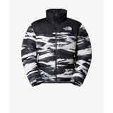 The North Face NF0A8D16DJI1-001 Siyah M 1996 Retro Nuptse Jacket Print Erkek Mont