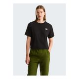 The North Face NF0A8FDHJK31-EVOLUTION SIMPLE DOME Siyah Yuvarlak Regular Fit Düz Kadın T-Shirt