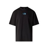 The North Face NF0A8G9UJK31 Siyah M Liquid Logo Oversize Erkek Outdoor Tişörtü