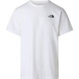 The North Face NF0A8GV0FN41-M Half Dome Graphıc Te Beyaz Yuvarlak Regular Fit Düz Erkek T-Shirt - XL