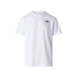 The North Face NF0A8GV1FN41 Beyaz M Vertical Regular Erkek Outdoor Tişörtü