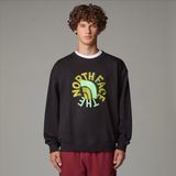The North Face Nse Oversized Crew Erkek Sweatshirt - Siyah - M