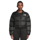 THE NORTH FACE Nuptse Kısa Ceket, L, NF0A5GGEGOG1TNF.GOG1L, Siyah, Kadın