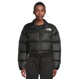THE NORTH FACE Nuptse Kısa Ceket, XL, NF0A5GGEGOG1TNF.GOG1XL, Siyah, Kadın