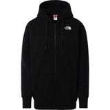The North Face Open Gate Full Zip Hoodie Kadın Fermuarlı Sweatshirt - NF0A55GP - Siyah - Siyah