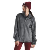 THE NORTH FACE Osito Dik Yaka Mont, M, 93-NF0A7UQJ-1, Gri, Kadın