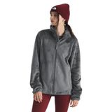 THE NORTH FACE Osito Dik Yaka Mont, XL, 93-NF0A7UQJ-1, Gri, Kadın