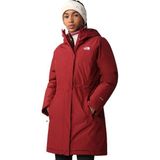The North Face Recycled Brooklyn Kadın Mont - NF0A4M8X - Bordo - XS