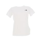 The North Face Simple Dome Slim Kadın Beyaz Yuvarlak Yaka Tişört, XS, NF0A87NHFN41