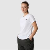 The North Face Simple Dome Slim Kadın Beyaz Yuvarlak Yaka Tişört