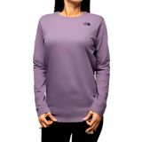 The North Face Simple Dome Tee-Eu Kadın Uzun Kollu Üst T-Shirt - NF0A3RZ6 - Koyu Gri - L