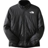 The North Face Siyah Erkek Çocuk Fermuarlı Düz Çift Taraflı Mont NF0A7UMRJK31 G Reversıble Mossbud J - 120 cm