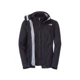 The North Face Siyah Kadın Outdoor Montu T0Cg56Kx7 W Evolve ii Triclimate Jacket
