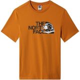 The North Face S/s Graphic Half Dome Erkek Tişört Turuncu - Sarı