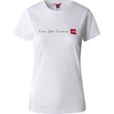 The North Face S/S Neverstopexploring Tee-Eu Kadın T-Shirt - Beyaz - M