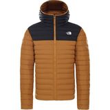 The North Face Stretch Down Hoodie Erkek Ceket - T93Y55HFQ - 2XL - Sarı