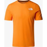 The North Face Summit High Trail Ss Erkek Turuncu Koşu T-Shirt.- - XL