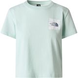 The North Face Sun Regular Short Sleeve Cutie Tee-Gra Kadın T-Shirt - NF0A8GQS - M - Yeşil