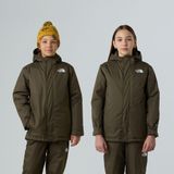 The North Face Teen Snowquest Jacket Genç Çocuk Montu NF0A8EJQ21L1 - XS - Koyu Yeşil