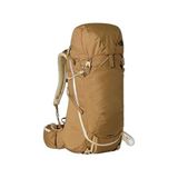 The North Face Terra 55 Sırt Çantası - Üniseks Yürüyüş Paketi, Fermuarlı Cinch-Top Açma, Direk ve Buz Baltası Ekleri, Yardımcı Kahverengi/Haki Taş, Büyük/X-Large