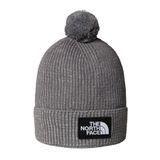 The North Face Tnf Logo Box Pom Beanie Bere NF0A8CHFDYY1 Gri