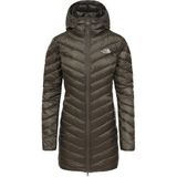 The North Face Trevail Kadın Parka Nefes Alabilen Kumaş Uzun Haki Outdoor Doğa Yürüyüşü İçin Nf0A3Brk21L1 - XS