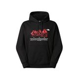 The North Face U Mnt Jacket Anniversary Relaxed Hoodie Erkek Günlük Sweatshirts NF0A8DN7JK31 Siyah